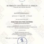 Kaufen Sie einen deutschen Hochschulabschluss online